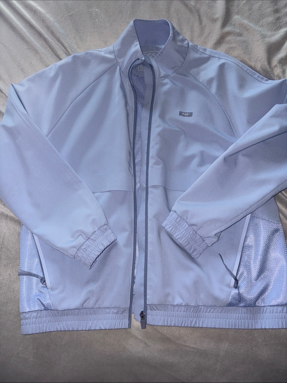 Figs light blue Sydney Technical Jacket